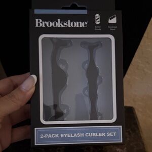 Brookstone Black Eyelash Curler Duo